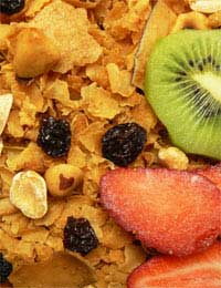 Breakfast Cereal Muesli Wheat Grain